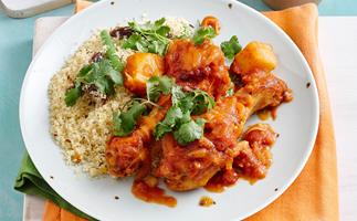 Chicken tagine with couscous