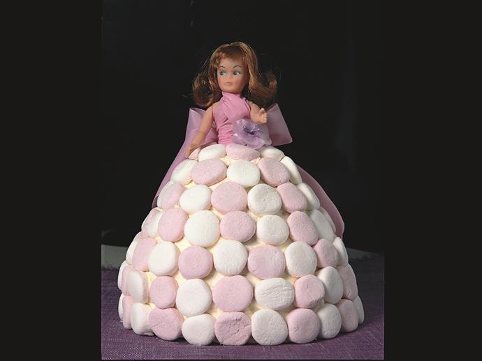 **[Dolly Varden Cake](https://www.womensweeklyfood.com.au/recipes/australian-womens-weekly-dolly-varden-cake-1510|target="_blank")**

This iconic children's birthday cake was inspired by the character, Dolly, in one of Charles Dickens' novels. A special baking pan, in the shape of her dress has been created just for this cake and you'll need one of them for this recipe.