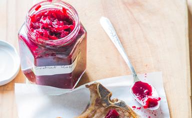 Beetroot and apple relish