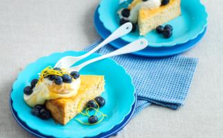 Lemon curd cheesecake