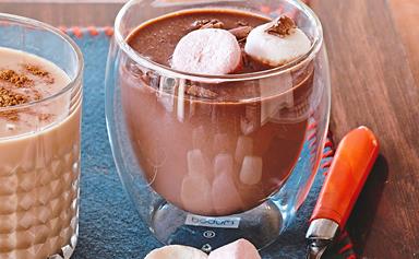 Homemade Mexican hot chocolate