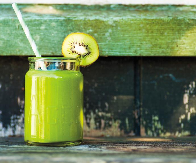 Get up and green smoothie