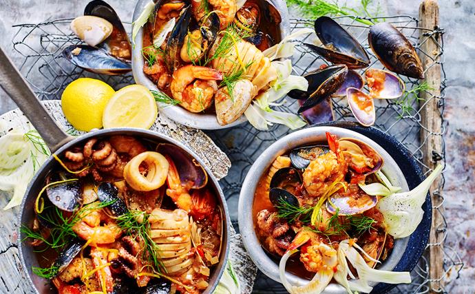 Sustainable seafood stew