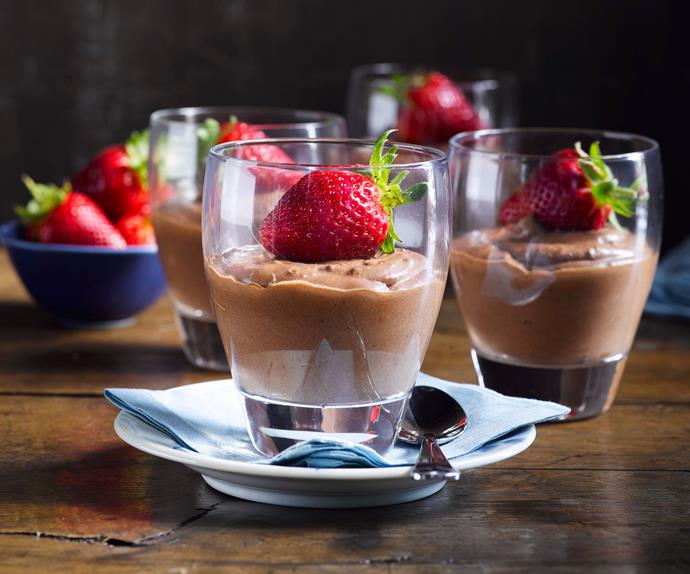 Chocolate date mousse
