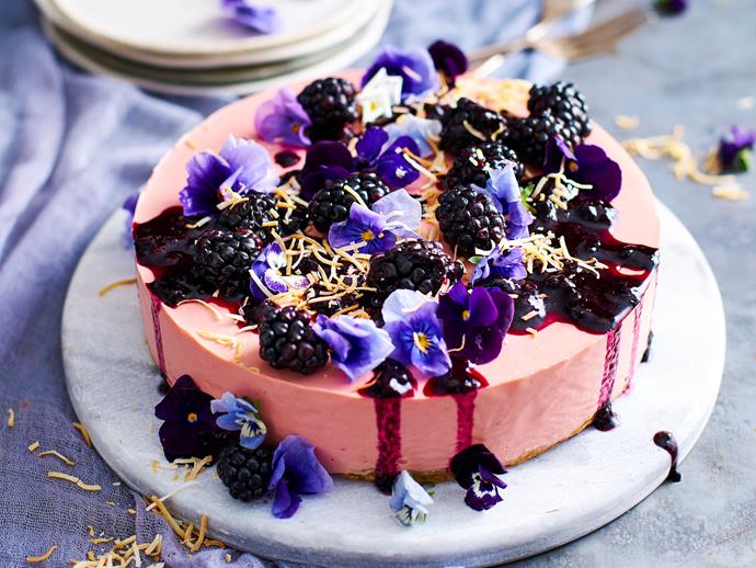**[Lemon and blackberry cottage cheesecake](https://www.womensweeklyfood.com.au/recipes/lemon-and-blackberry-cottage-cheesecake-1948|target="_blank")**

With zesty lemon and blackberries, this gorgeous cheesecake from The Australian Women's Weekly's ['Eat Well Live Well'](https://www.magshop.com.au/the-australian-womens-weekly-eat-well-live-well|target="_blank"|rel="nofollow") cookbook is more tangy than sweet and is as delicious as it is pretty.