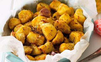 Herb-roasted potatoes
