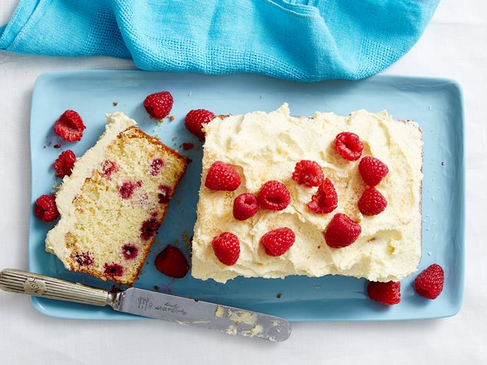 Fluffy and fruity, this delicious [raspberry and coconut loaf](https://www.womensweeklyfood.com.au/recipes/easy-raspberry-and-coconut-loaf-1992|target="_blank") is the perfect accompaniment to your mid-morning cuppa. We've topped ours with a decadent coconut buttercream for the ultimate treat.
