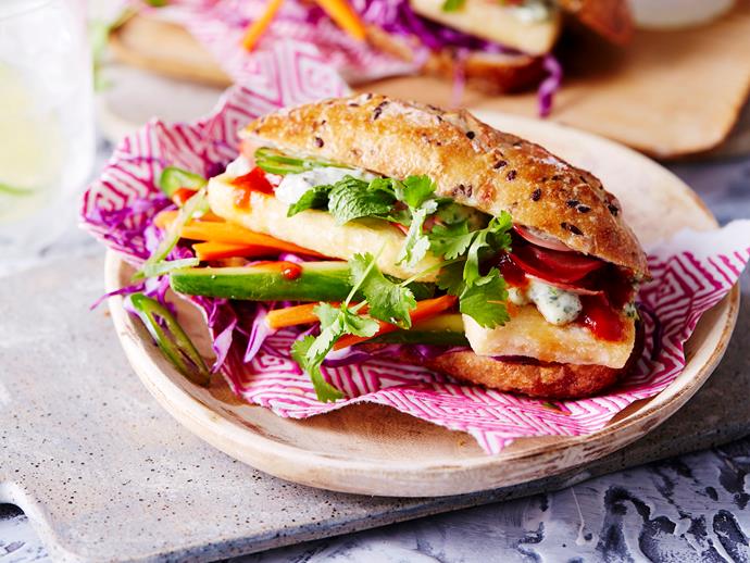 **[Crisp tofu banh mi](https://www.womensweeklyfood.com.au/recipes/crisp-tofu-banh-mi-2115|target="_blank")**

This delicious vegan sandwich from The Australian Women's Weekly' '[Vegan Kitchen](https://www.magshop.com.au/the-australian-womens-weekly-vegan-kitchen|target="_blank"|rel="nofollow")' cookbook is packed with crisp tofu, pickled vegetables and a chilli vegan mayo for the perfect lunch idea.