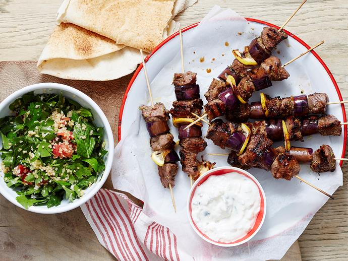 **[Maple mustard lamb skewers with chunky tabouli](http://www.foodtolove.com.au/recipes/maple-mustard-lamb-skewers-with-chunky-tabouli-33606|target="_blank")**: There's no denying food is tastier on a stick, and these lamb skewers are a brilliant addition to any Australia Day barbecue.