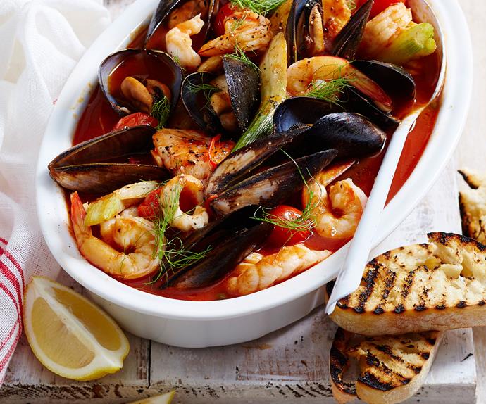 Italian-style fish stew with fennel and lemon | New Zealand Woman's ...
