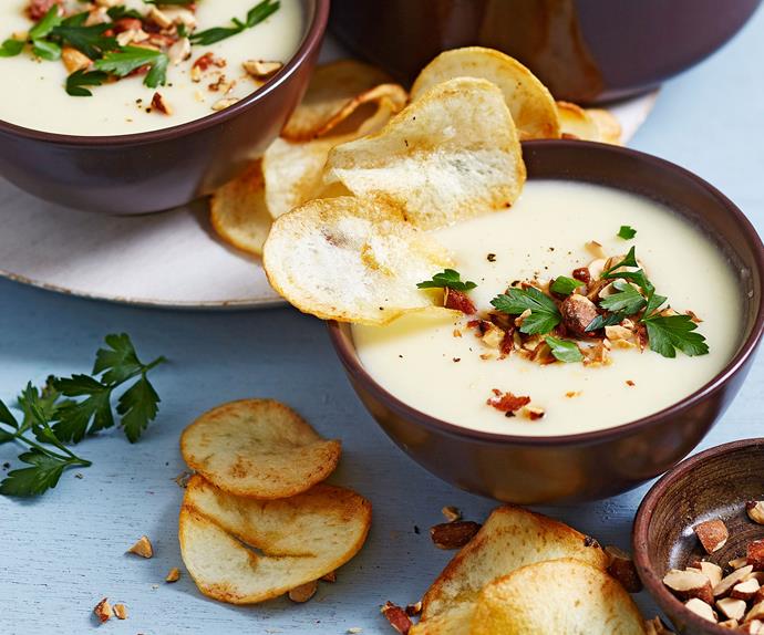 Cauliflower and potato soup