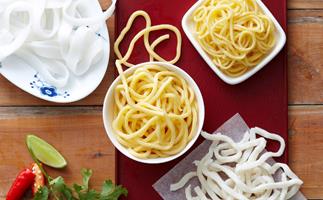 types of asian noodles