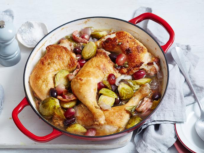 **[Chicken maryland bake](https://www.womensweeklyfood.com.au/recipes/chicken-maryland-bake-2431|target="_blank")**

You'll love this easy one pot dinner.