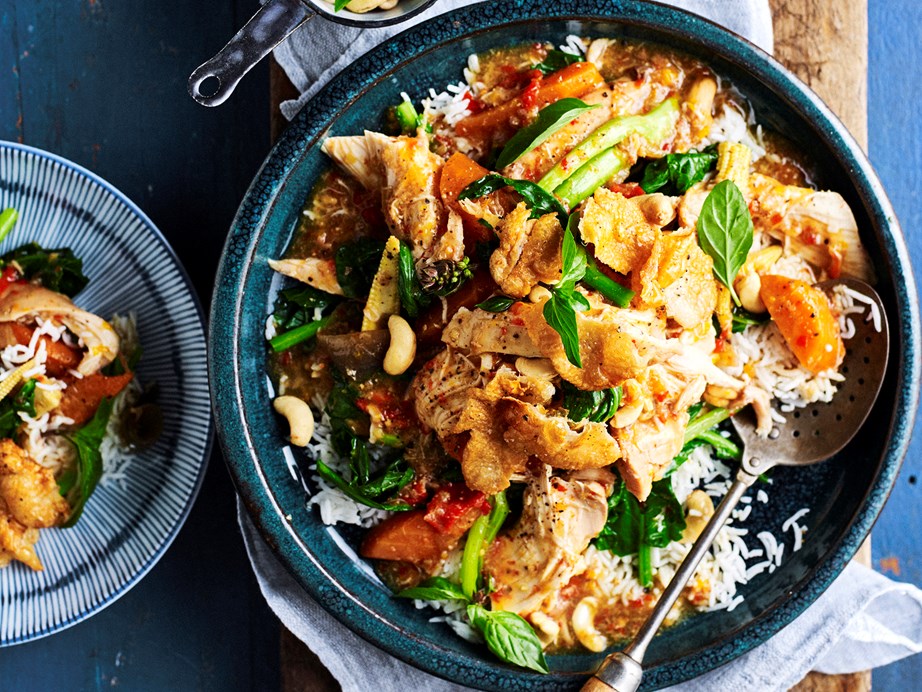 If you love the punchy the punchy flavours of Thai cooking this [Thai basil and chilli chicken dish](https://www.womensweeklyfood.com.au/recipes/thai-basil-and-chilli-chicken-with-cashews-2435|target="_blank") with cashews will be right up your ally!