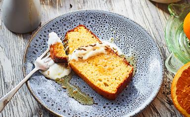 Olive oil and honey cake (gluten-free and dairy-free)
