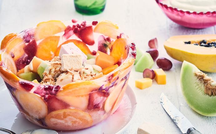 Make-your-own fruity ice bowl