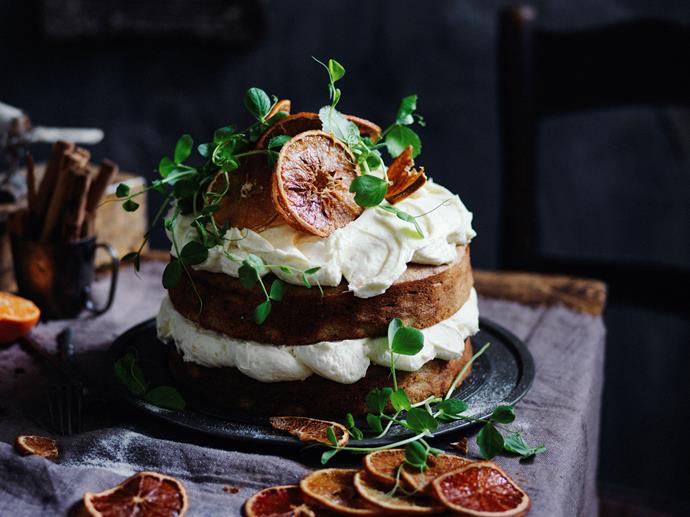 **[Sweet pea, cinnamon and orange cake](http://www.womensweeklyfood.com.au/recipes/sweet-pea-cinnamon-and-orange-cake-2958|target="_blank")**

Citrus-lovers will adore this sweet pea and orange cake layered with decadent orange buttercream. Indulging in this one is an utter delight.