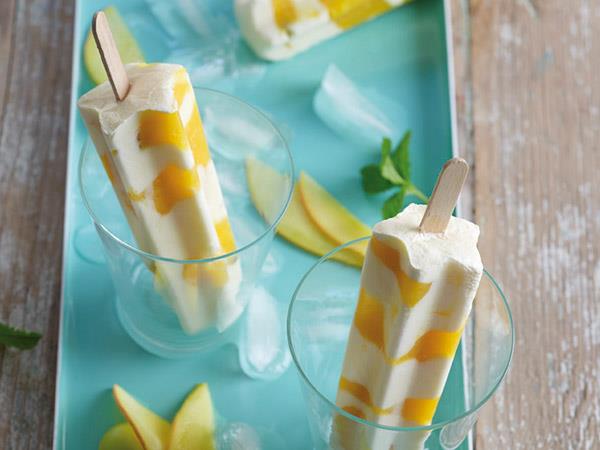 **[Creamy mango popsicles](https://www.womensweeklyfood.com.au/recipes/creamy-mango-popsicles-2941|target="_blank")**

With only two ingredients these lactose-free popsicles take only minutes to whip up!