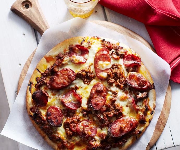 Meat lover's pizza