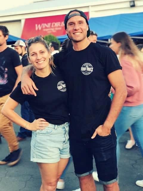 Maggie and Tim, co-founders of the Auckland Food Truck Collective