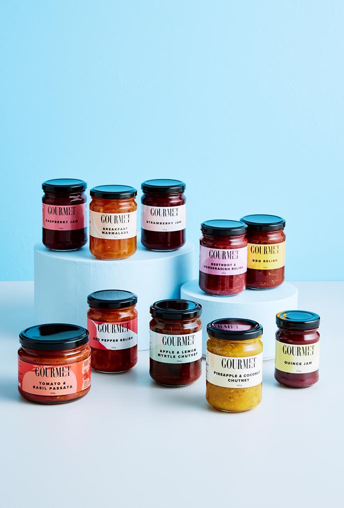 **Gourmet Traveller jams, relishes and chutneys**
Whether it's a spoonful of quince jam on a cheese plate or a slick of spicy beetroot relish on a burger, any jar from Gourmet Traveller's condiment range is something mum will love having in her fridge door. From $9, [cunliffeandwaters.com.au](https://cunliffeandwaters.com.au/products/gourmet+traveller|target="_blank"|rel="nofollow")