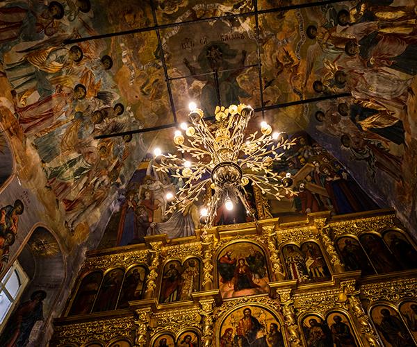 Ceiling of the Church of Saint Dimitry on the Blood, Uglich
