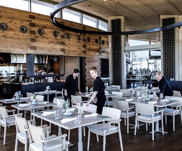 **NEW RESTAURANT OF THE YEAR: [LAURA](https://www.gourmettraveller.com.au/news/food-and-culture/a-tour-of-laura-with-pt-leo-estates-phil-wood-15188|target="_blank"), MERRICKS**
<br><br>
Given the buzz ahead of the opening of [Pt Leo Estate](https://www.gourmettraveller.com.au/travel/travel-news/pt-leo-estate-opens-on-the-mornington-peninsula-5344|target="_blank")'s restaurant, expectations could've readily been dashed. Instead Laura surprised with its perfectly pitched low-key luxury, its confidence and chef Phil Wood's original, beautiful and completely delicious interpretations of the flavours of the Mornington Peninsula. There's also the lure of a team of professional floor staff led by one of the country's finest front-of-house folk, Ainslie Lubbock. The list features estate wines but also showcases great small vintners from across the globe. 
<br><br>
Grounds filled with fine sculpture give way to pastures and then sea. It's an enviable setting for skilled and often surprising cooking that uses a rollcall of great local ingredients – Flinders mussels, vine leaves from the Estate – in intricate, artfully plated dishes that speak of the region in a way that is new. This is an ambitious restaurant but it's also quiet, comfortable and untroubled by the need to declaim its virtues. 
<br><br>
*Laura, Pt Leo Estate, 3649 Frankston-Flinders Rd, Merricks, Vic, (03) 5989 9011, [ptleoestate.com.au/laura](https://www.ptleoestate.com.au/laura/|target="_blank"|rel="nofollow")*
