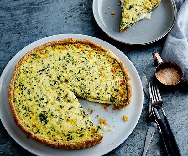 [Goat's cheese and herb quiche](https://www.gourmettraveller.com.au/recipes/browse-all/goats-cheese-and-herb-quiche-14233|target="_blank")