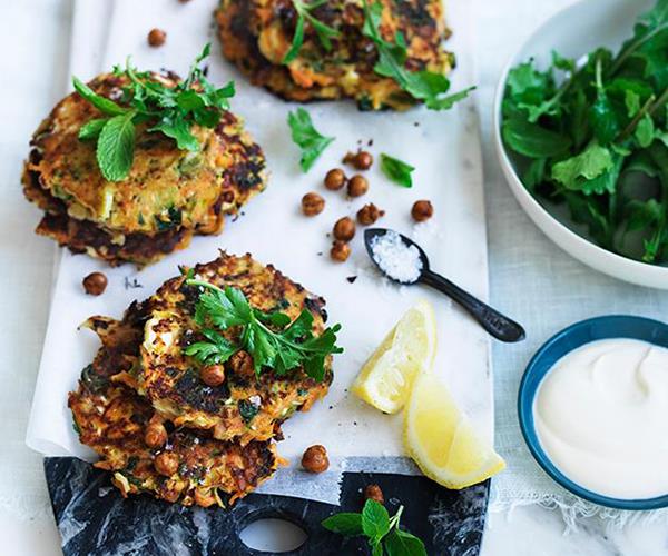[Carrot, fennel and feta fritters](https://www.gourmettraveller.com.au/recipes/fast-recipes/carrot-fennel-and-feta-fritters-13800|target="_blank")