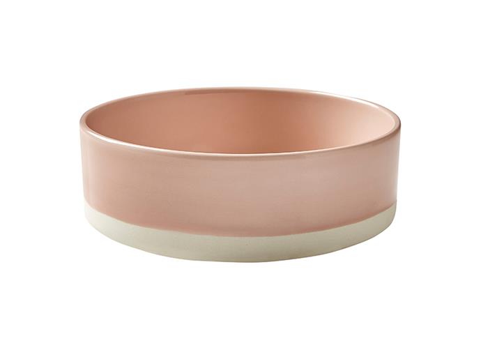 A set of these coloured stone and hand-glazed Aura Kali Tapas Bowls will bring some festive cheer to the table. They're great for Christmas sides, sugared almonds or cranberry sauce.  
<br><br>
Aura Kali tapas bowl, $19 each, [Domayne](https://www.domayne.com.au/aura-kali-tapas-bowl.html|target="_blank"|rel="nofollow")