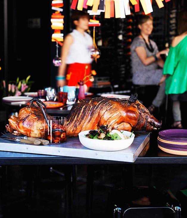 **[Bah H's suckling pig with roast fennel and warrigal greens](https://www.gourmettraveller.com.au/recipes/chefs-recipes/bar-h-suckling-pig-with-roast-fennel-and-warrigal-greens-7660|target="_blank")**