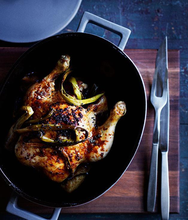 **[Chinese-style roast chicken](https://www.gourmettraveller.com.au/recipes/browse-all/chinese-style-roast-chicken-12243|target="_blank")**