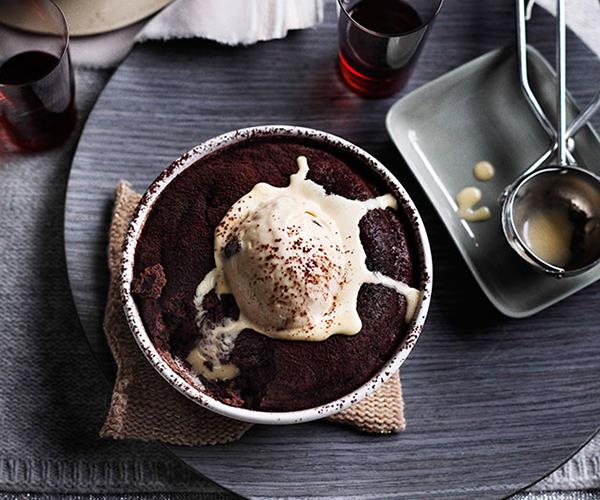 [**Saucy chocolate puddings with muscatel ice-cream**](https://www.gourmettraveller.com.au/recipes/browse-all/saucy-chocolate-puddings-with-muscatel-ice-cream-13921|target="_blank")
