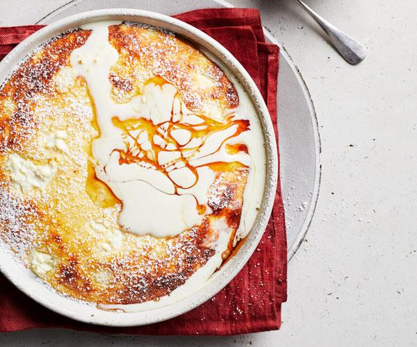 **[Honey, polenta and buttermilk-ricotta pudding](https://www.gourmettraveller.com.au/recipes/fast-recipes/polenta-pudding-17570|target="_blank"|rel="nofollow")**