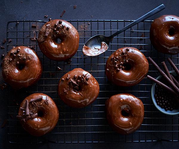 **[Milk-chocolate doughnuts](https://www.gourmettraveller.com.au/recipes/browse-all/milk-chocolate-doughnuts-12759|target="_blank")**