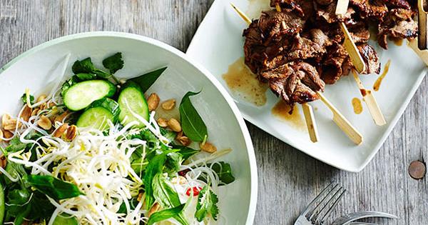 Vietnamese-style beef and vermicelli salad recipe | Gourmet Traveller