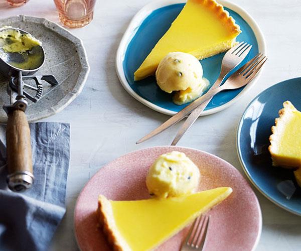 **[Tahitian lime pie with passionfruit sorbet](https://gourmettraveller.com.au/recipes/chefs-recipes/tahitian-lime-pie-with-passionfruit-sorbet-9203|target="_blank")**