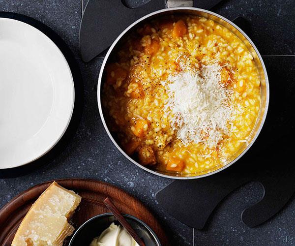[**Pumpkin and vermouth risotto with Parmesan and mascarpone**](https://www.gourmettraveller.com.au/recipes/browse-all/pumpkin-and-vermouth-risotto-with-parmesan-and-mascarpone-10429|target="_blank")
