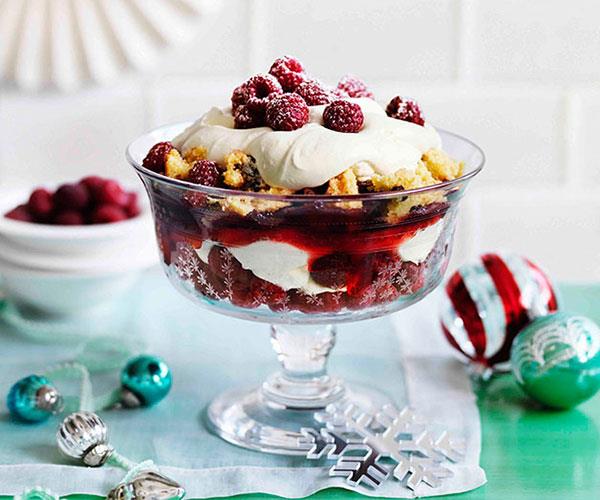 [**Tipsy raspberry trifle**](https://www.gourmettraveller.com.au/recipes/browse-all/tipsy-raspberry-trifle-13928|target="_blank")
