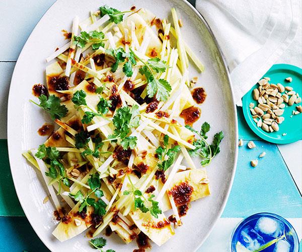 [**Pineapple, green mango and peanut salad**](https://www.gourmettraveller.com.au/recipes/browse-all/pineapple-green-mango-and-peanut-salad-12446|target="_blank")
