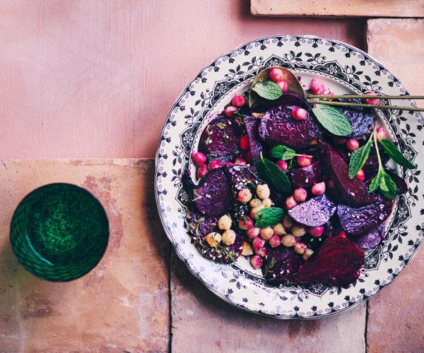 **[Beetroot, chickpea and za'atar salad](https://www.gourmettraveller.com.au/recipes/browse-all/beetroot-chickpea-zaatar-salad-18024|target="_blank")**