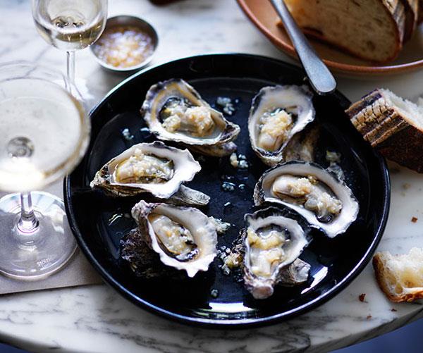 [**Roast oysters with horseradish**](https://www.gourmettraveller.com.au/recipes/chefs-recipes/roast-oysters-with-horseradish-8036|target="_blank")
