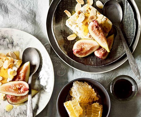 **[Beccofino's fig, honey and ricotta semifreddo](https://www.gourmettraveller.com.au/recipes/chefs-recipes/fig-honey-and-ricotta-semifreddo-9116|target="_blank")**