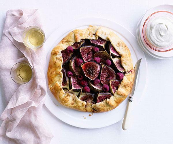 [**Fig and raspberry crostata**](https://www.gourmettraveller.com.au/recipes/chefs-recipes/fig-and-raspberry-crostata-8852|target="_blank")
