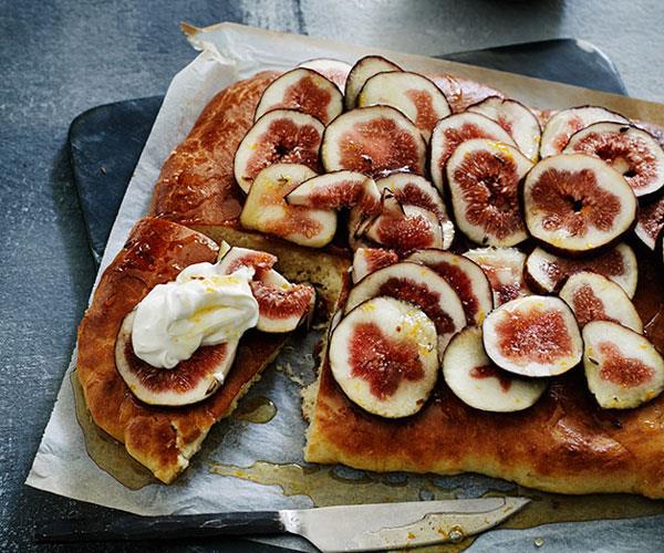 [**Caramelised fig brioche with lavender honey**](https://www.gourmettraveller.com.au/recipes/browse-all/caramelised-fig-brioche-with-lavender-honey-12215|target="_blank")
