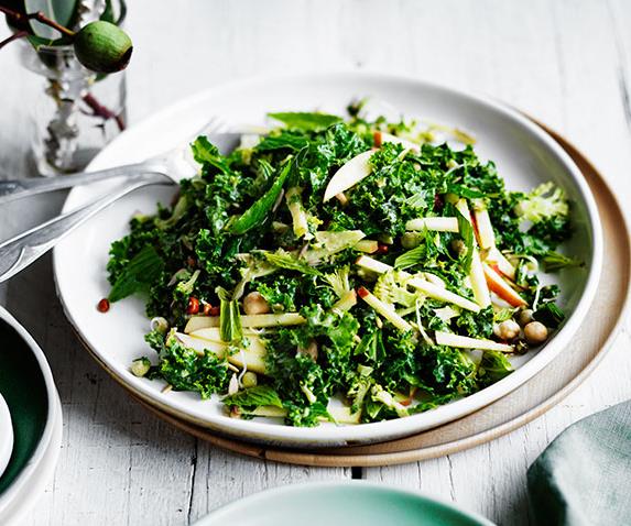 **[Winter salad of broccoli, apple and kale with sesame dressing](https://www.gourmettraveller.com.au/recipes/fast-recipes/winter-salad-of-broccoli-apple-and-kale-with-sesame-dressing-13613|target="_blank"|rel="nofollow")**
