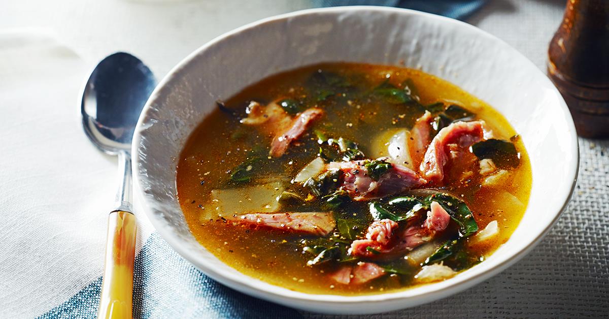 Ham hock soup recipe | Gourmet Traveller