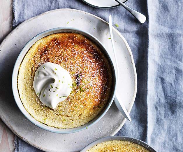 **[Lime and buttermilk sponge pudding](https://www.gourmettraveller.com.au/recipes/fast-recipes/lime-and-buttermilk-sponge-pudding-13828|target="_blank"|rel="nofollow")**