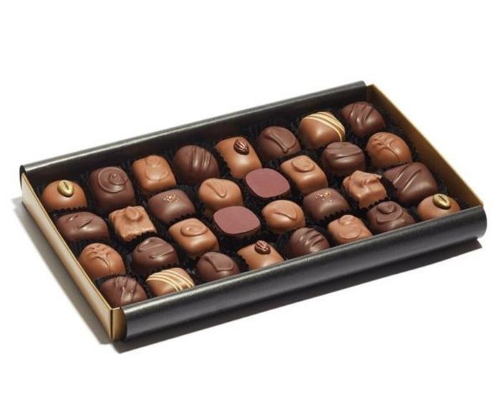 **Haigh's Chocolates Milk & Dark Assortment, $81 for 500g, [haighschocolates.com.au](https://www.haighschocolates.com.au/milk-dark-assortment?size=500g|target="_blank"|rel="nofollow")**<br/>

You can't go wrong with these SA-made chocolates. Look inside, and you'll find a good-looking assortment of soft and hard centres, coddled in a milk- or dark-chocolate casing. It's going to be hard stopping at just one (so it's a good thing there are 32 pieces of life-giving chocolate).