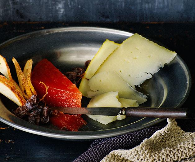 **[Membrillo and aged Manchego](https://www.gourmettraveller.com.au/recipes/browse-all/membrillo-and-aged-manchego-11981|target="_blank")**